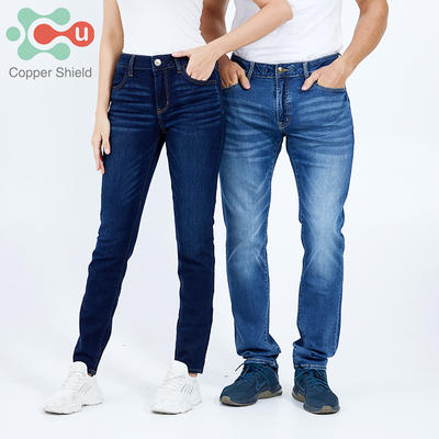 Copper shield OEM/ODM Copper Women Men's Pants Jeans
